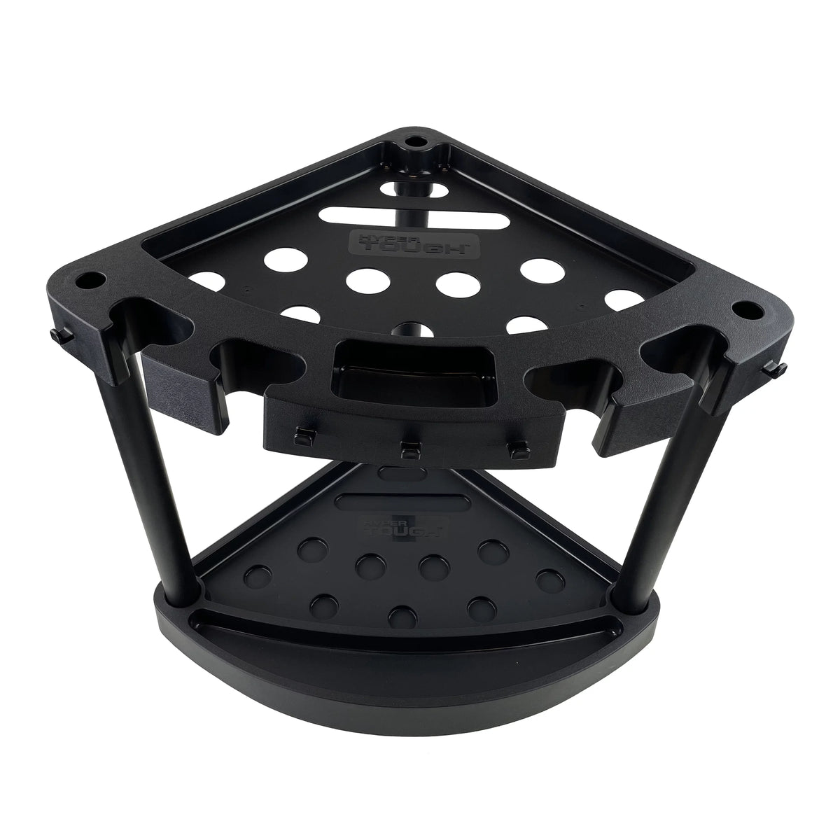 Plastic 21 Slots Black Tool Rack T344751