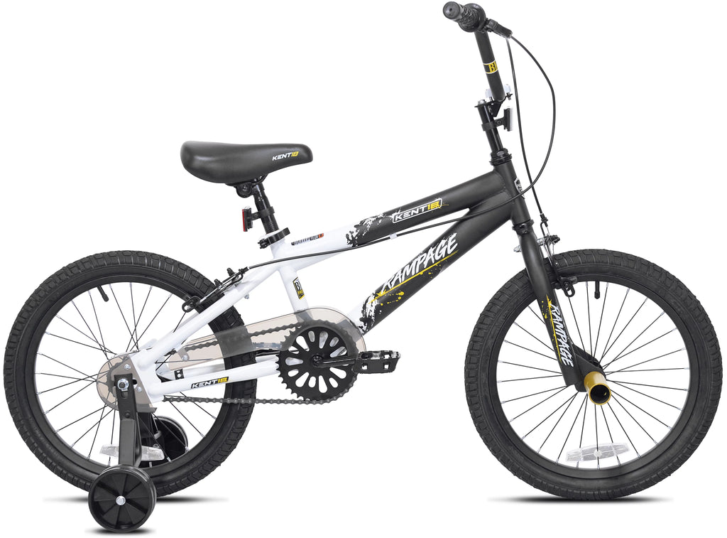 18 in. Gold and Black BMX Bicycle R90128