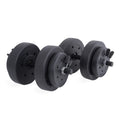 40lb Adjustable Vinyl Dumbbell Set L730