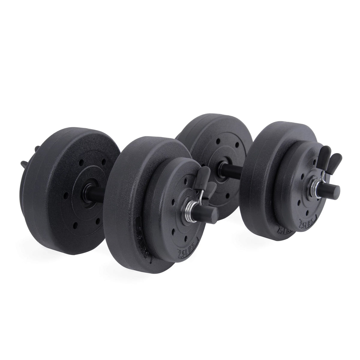 40lb Adjustable Vinyl Dumbbell Set L730