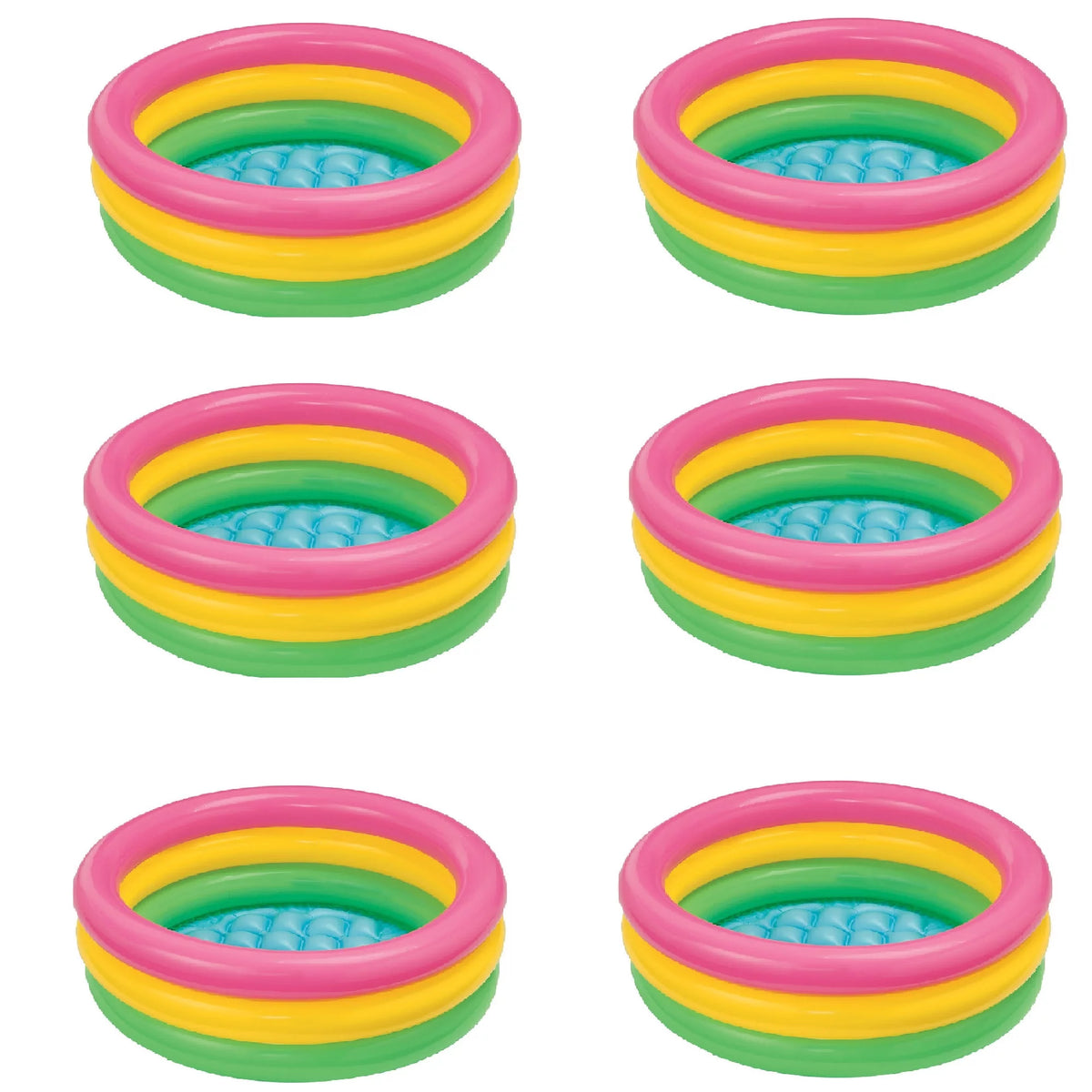 Inflatable Baby/Kids Swimming Pool 6 Pack A632