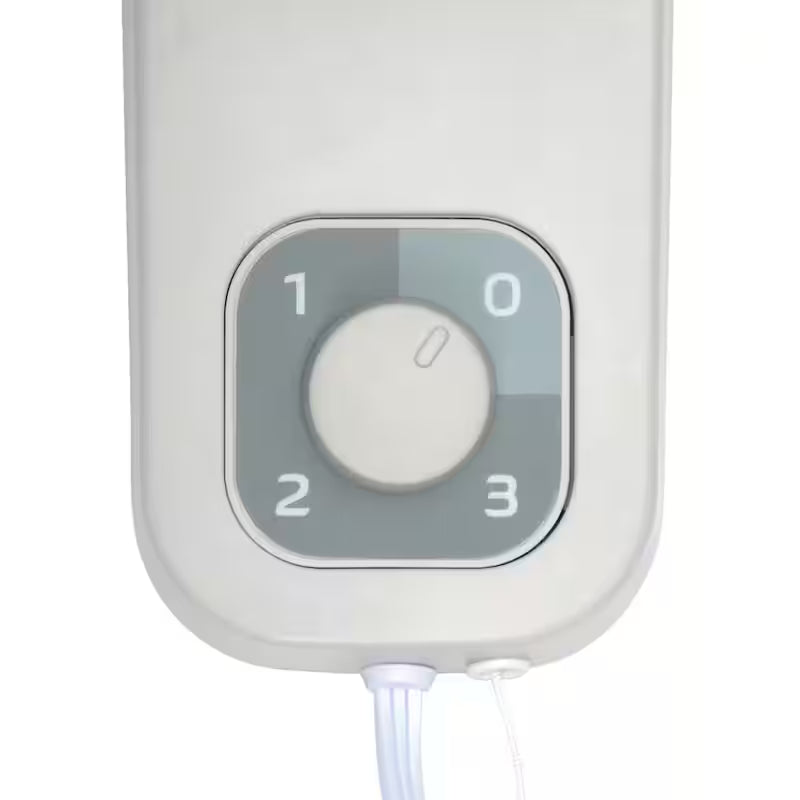 16 in. 3 Speed Oscillating Wall Mount Fan with Adjustable Head in Gray Z98414