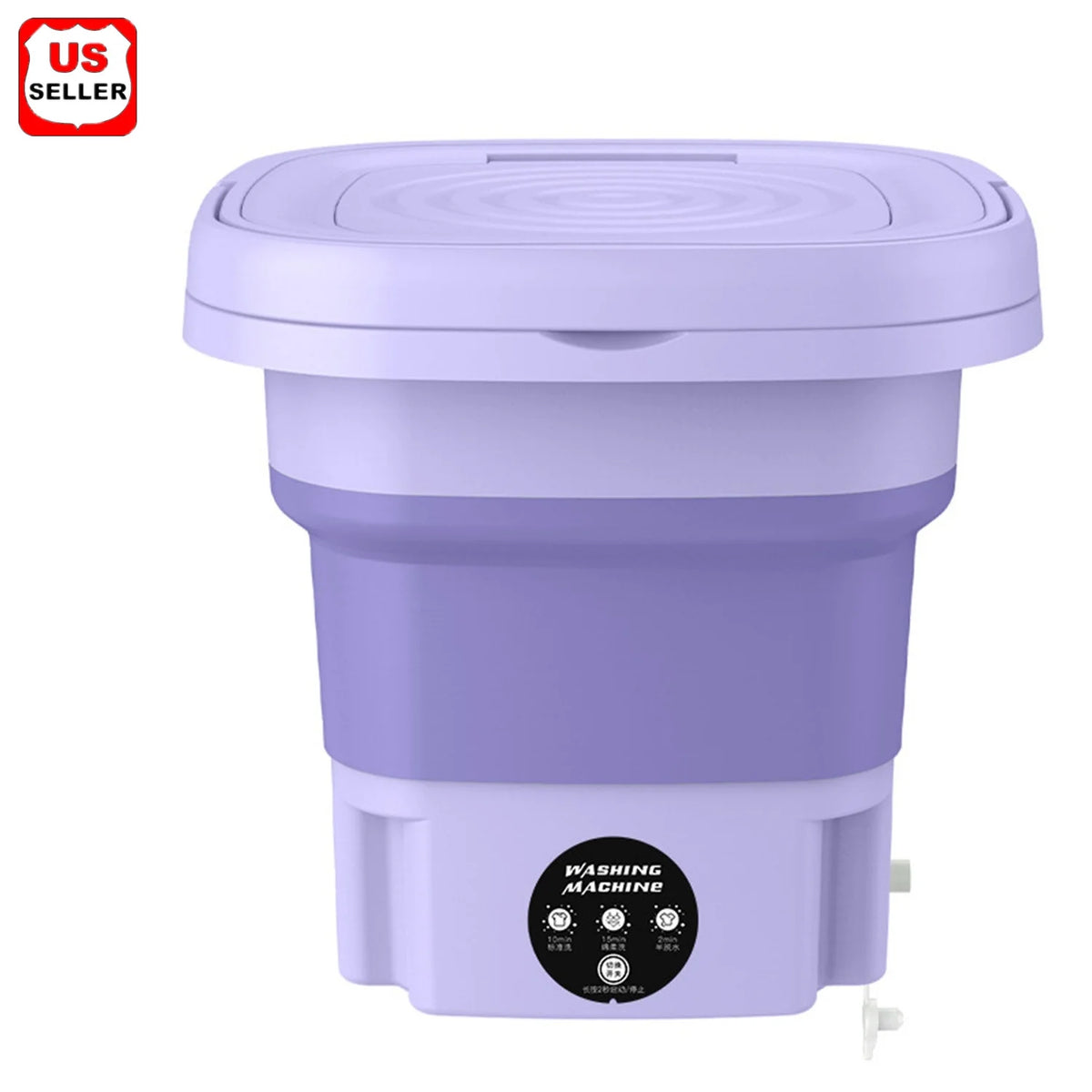 Portable Mini Foldable Washing Machine 8 L Z850596