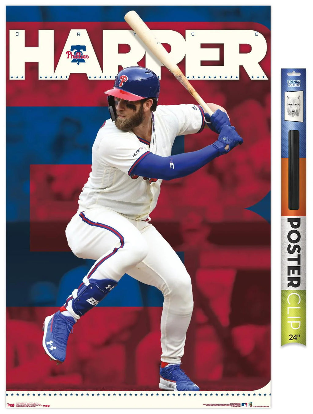 Philadelphia Phillies Wall Poster 22.375 x 34 N196