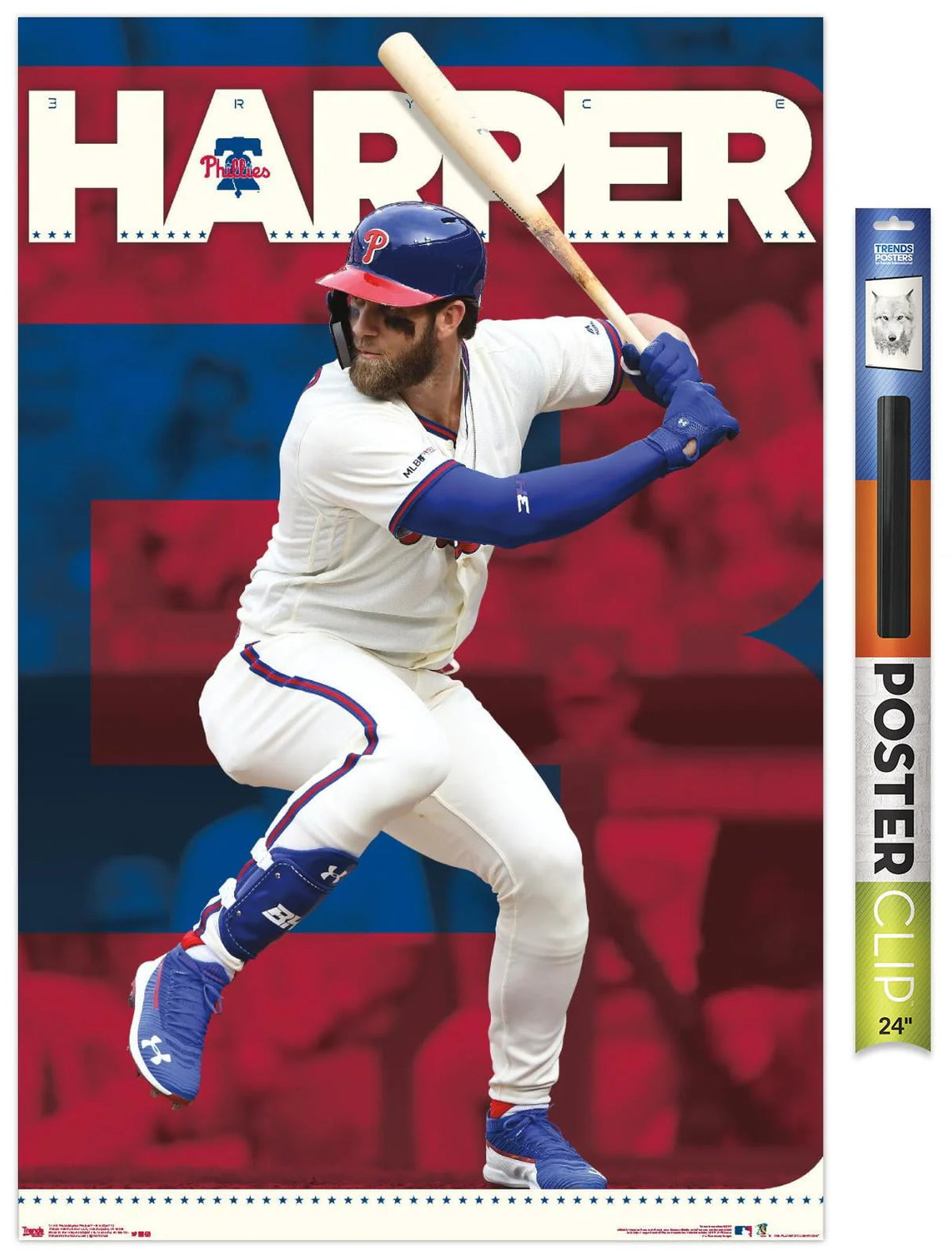 Philadelphia Phillies Wall Poster 22.375 x 34 N196