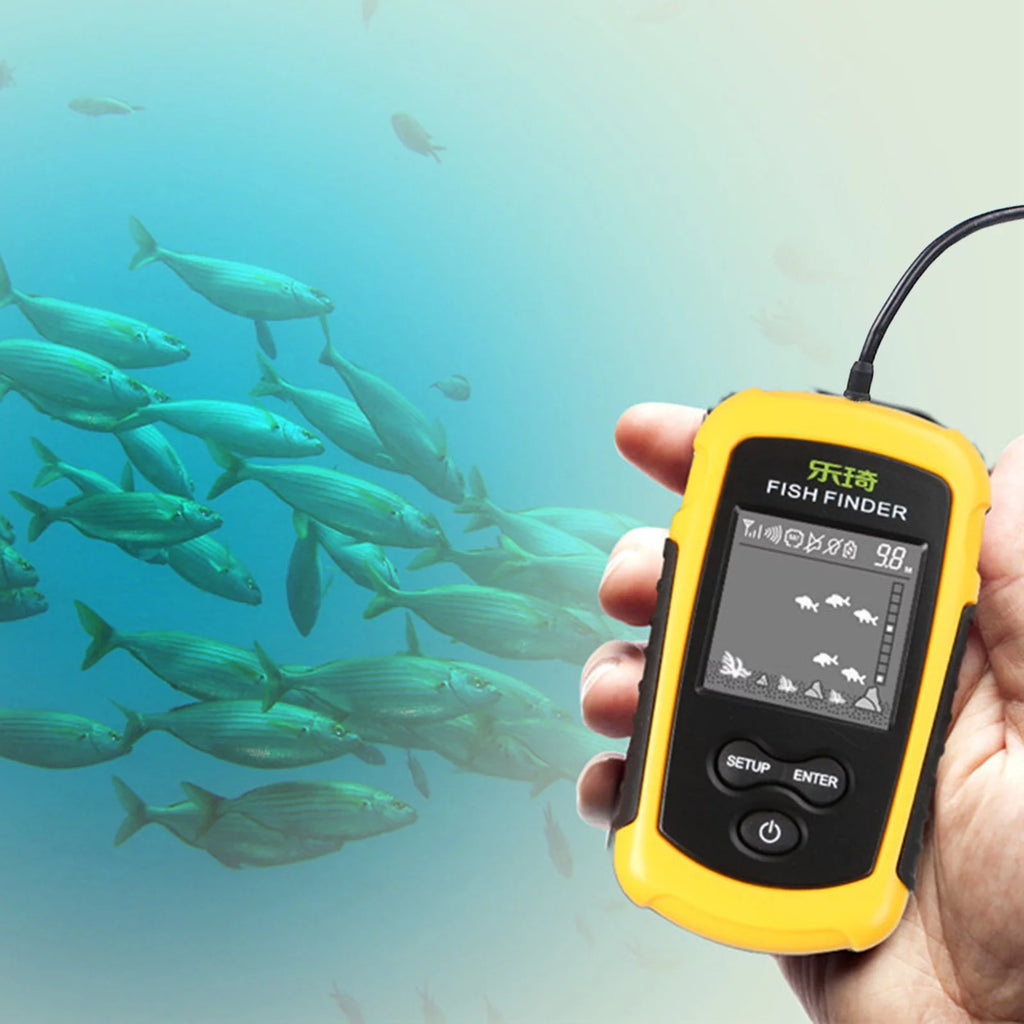Portable Digital Display Fish Depth Finder B12727