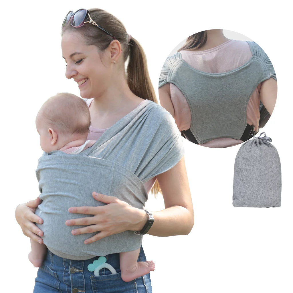 Organic Cotton Adjustable Baby Wrap Carrier G530