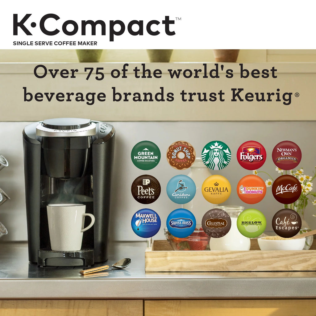 Black Single-Serve K-Cup Pod Coffee Maker G8266