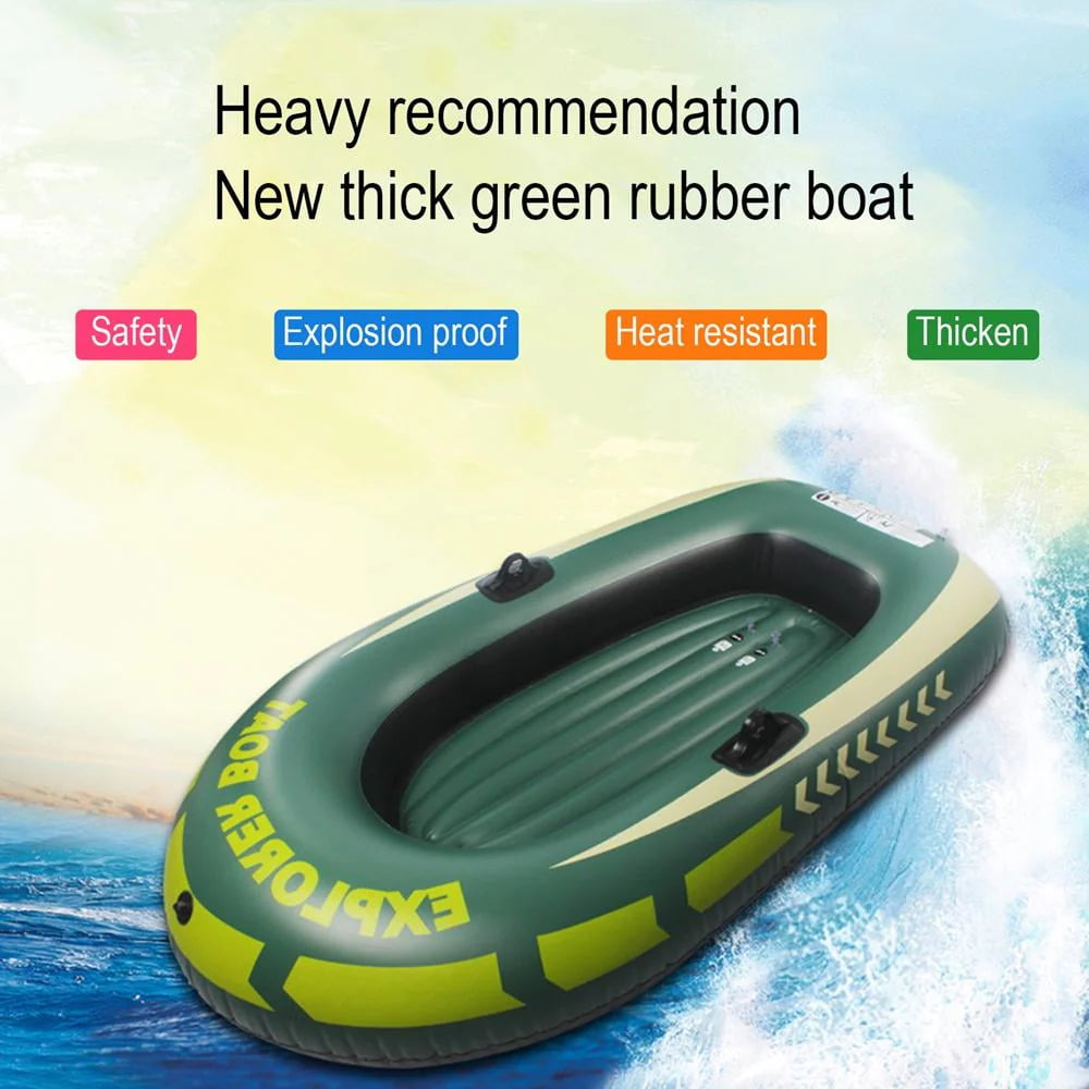 Inflatable Single PVC Boat with Pump D2085