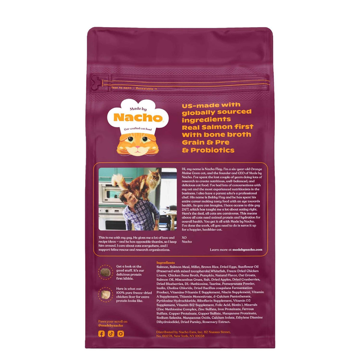 Cage-Free Turkey & Pumpkin Recipe Dry Cat Food D931