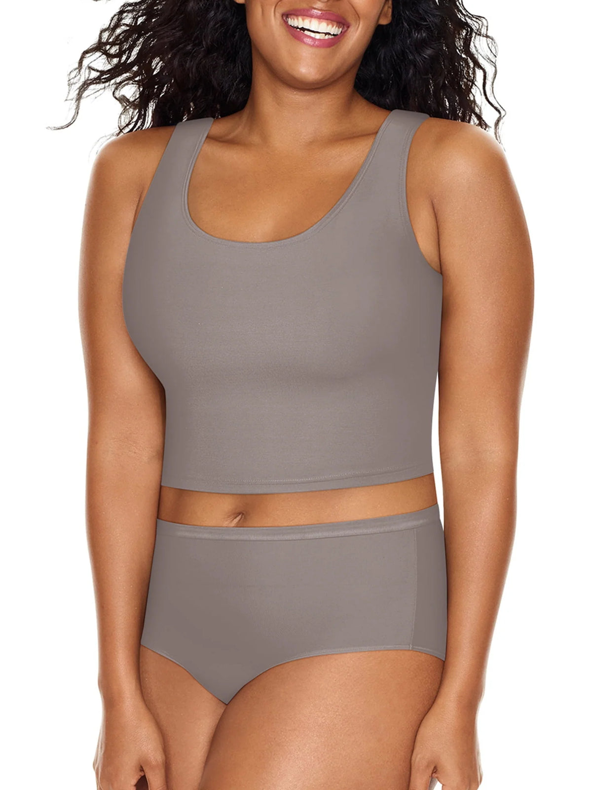 Plus Size Light Period Underwear 3-Pack Brief Y319
