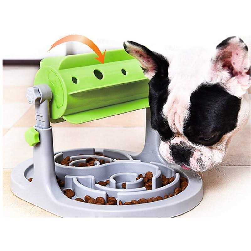 Interactive Dog & Cat Food Puzzle Toy Slow Feeder O606716