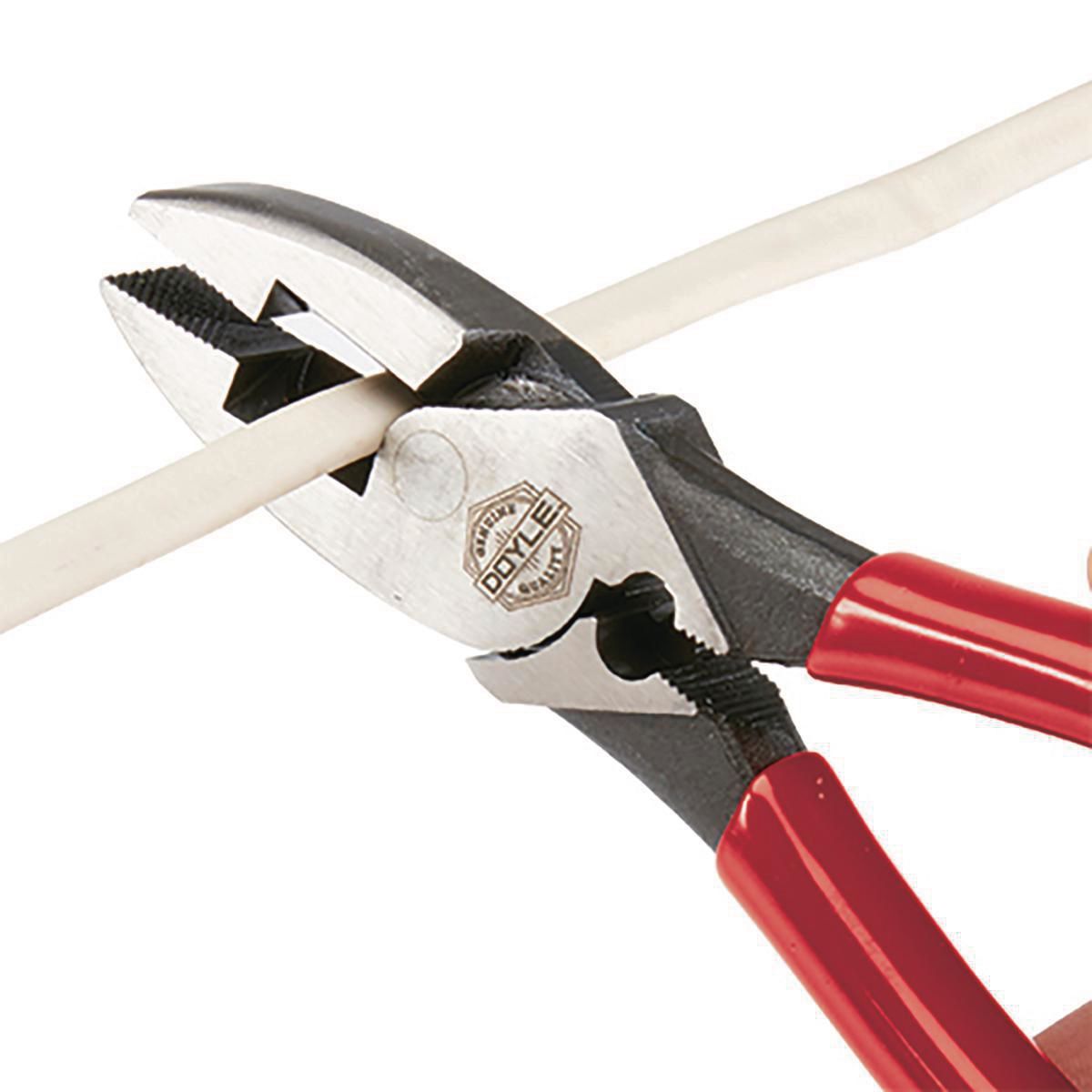 9-1/2 in. High Leverage Linesman Pliers with Crimping Tool V835305