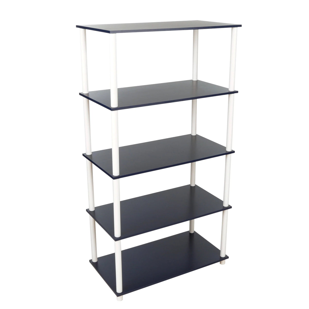 White 5-Shelf Storage Bookcase Z4772