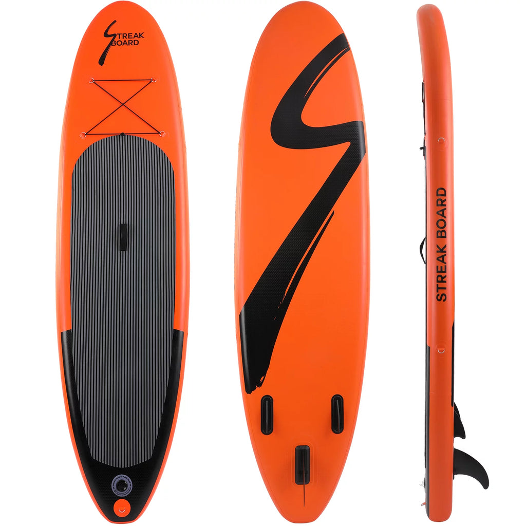 10' Inflatable Stand up Paddle Board with Paddle & Hand Pump S94010