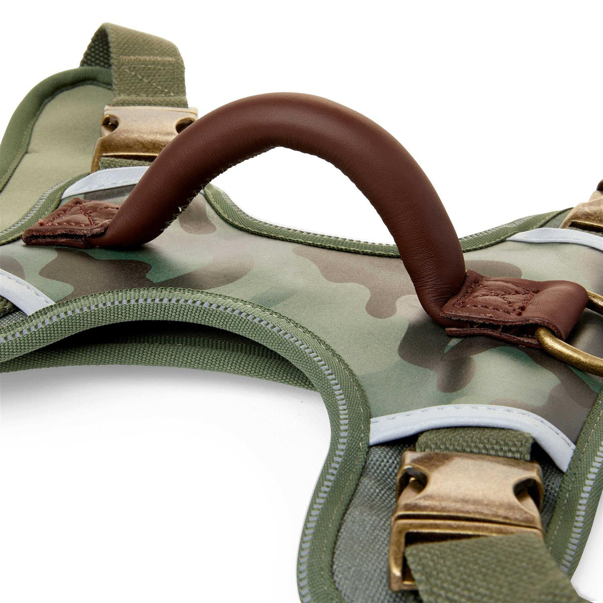 Reflective Camo Dog Harness T385