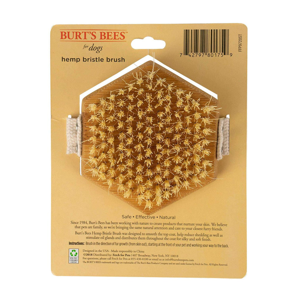 Palm Hemp Bristle Brush for Dogs S5894