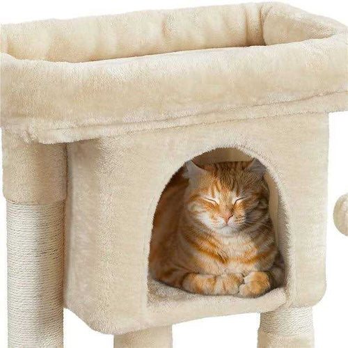 23.5-in Plush Cat Tree & Condo X285998