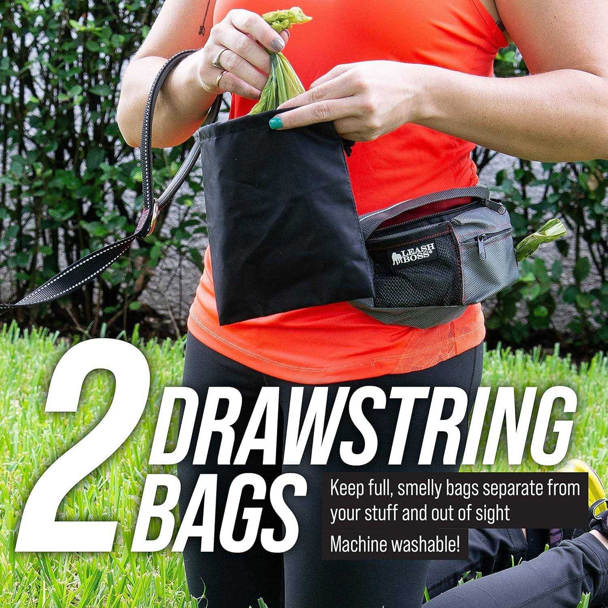 Dog Treat Training Pouch with Waste Bag Dispenser J77665