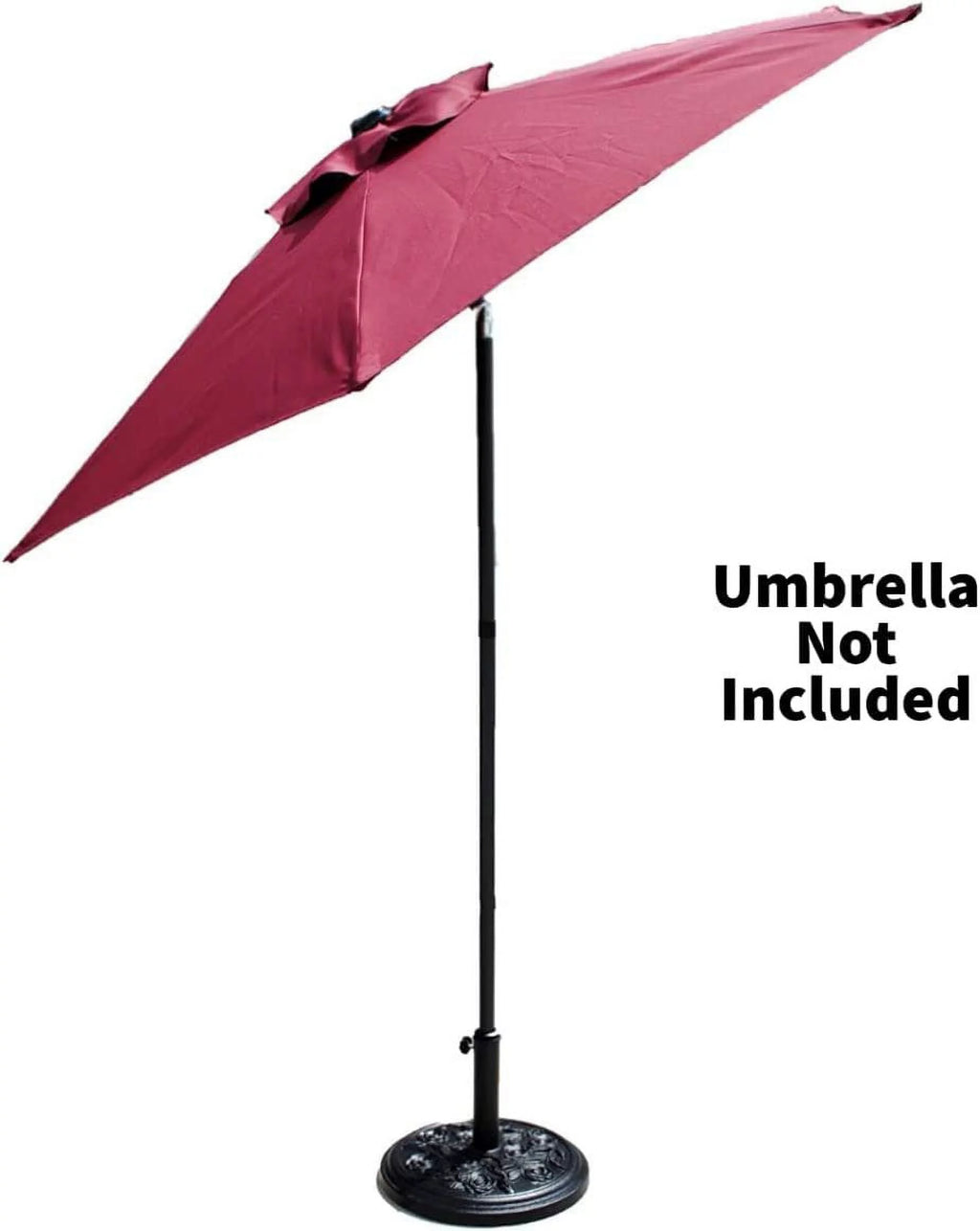 Heavy Duty Round Outdoor Patio Pool Umbrella Base Stand X682