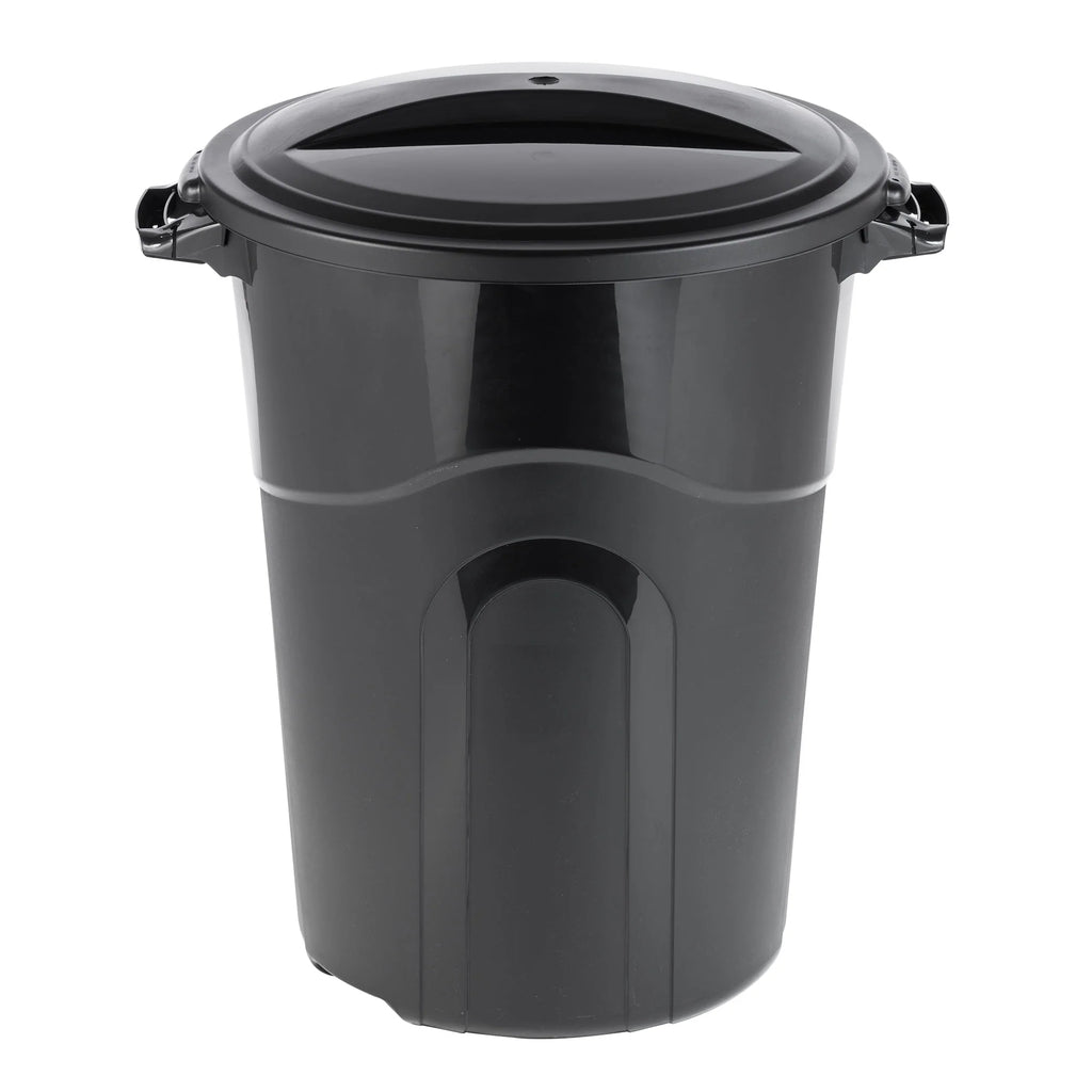 32 Gallon Heavy Duty Plastic Garbage Can with Lid B2922