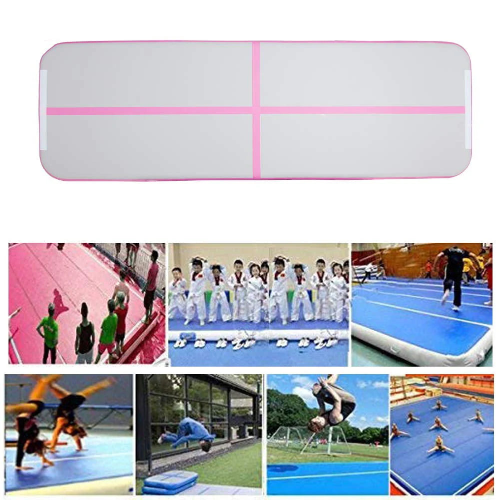 13ft Inflatable Gymnastics Tumbling Mat with Electric Air Pump I2279