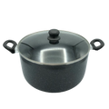 30cm Aluminum Stock Pot with Lid O756774