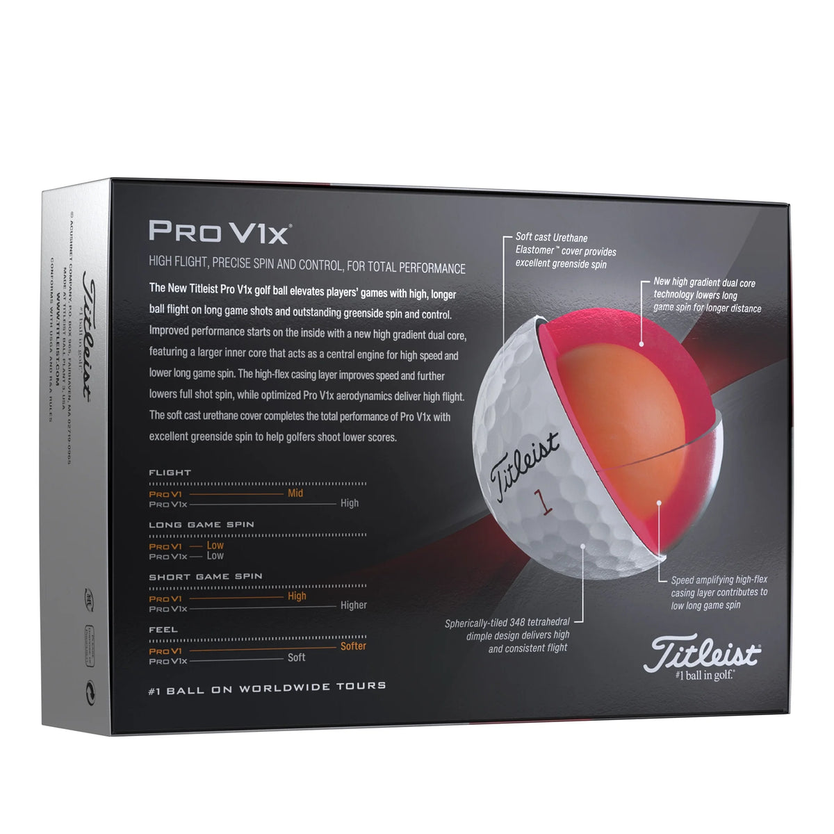 White 12 Pack Golf Balls V344