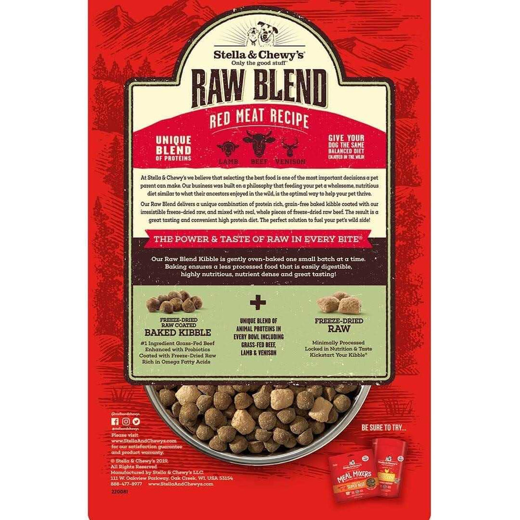 Raw Blend Red Meat Recipe Dog Food L9318