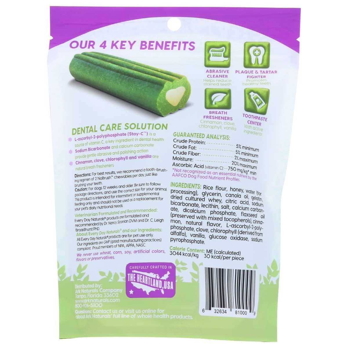 No Brush Toothpaste Dental Chew W4890