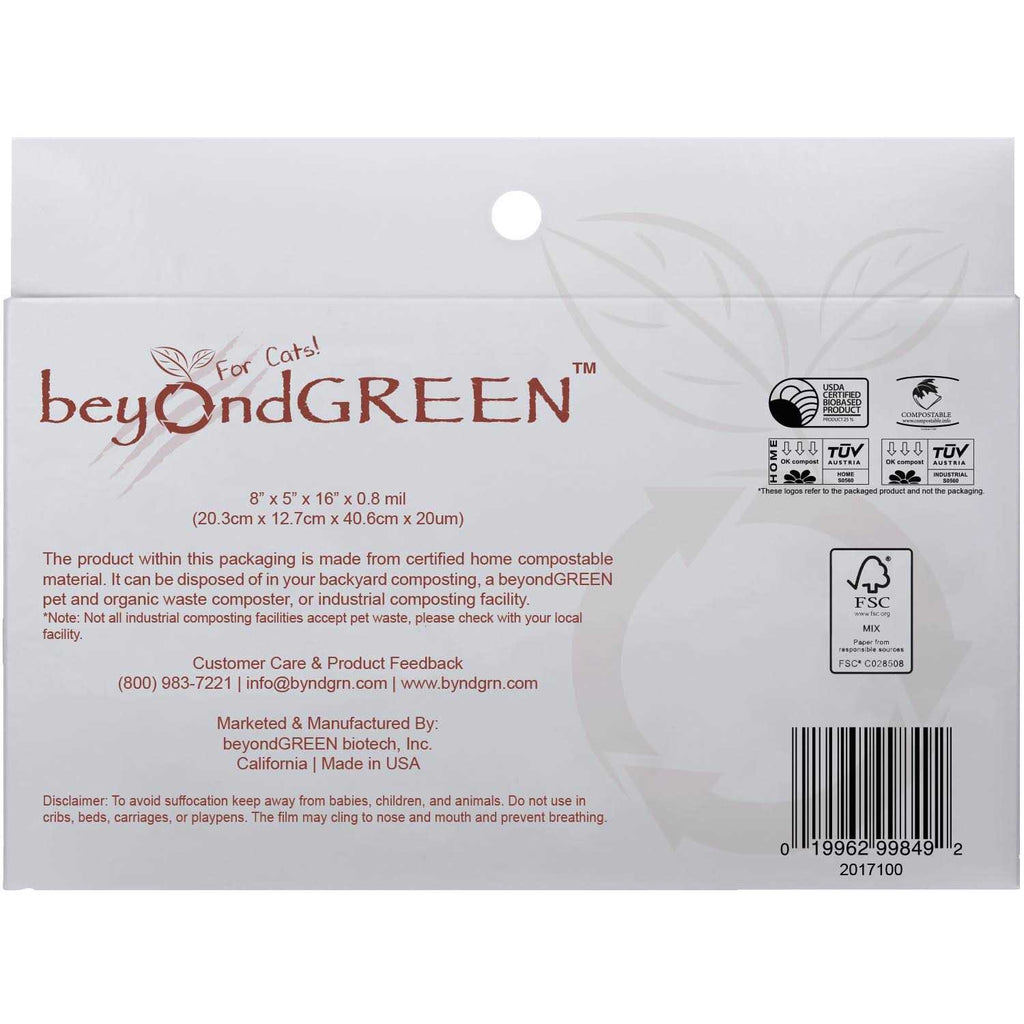 Plant-Based Cat Litter Waste Bags V498