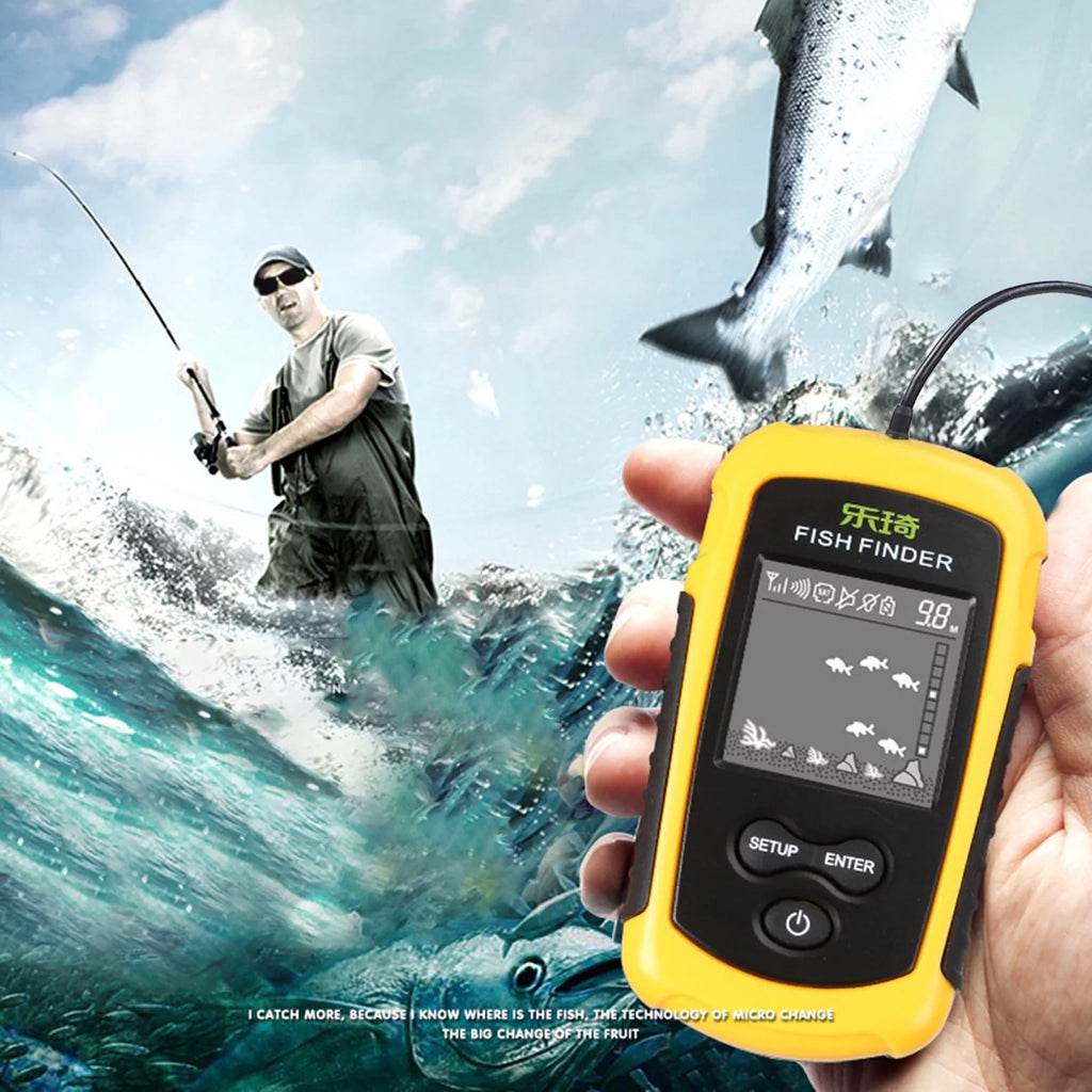 Portable Digital Display Fish Depth Finder B12727