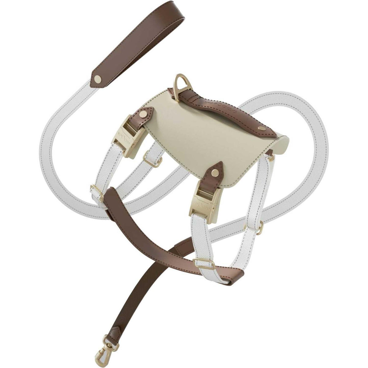 Saddle Pet Harness & Leash Z683