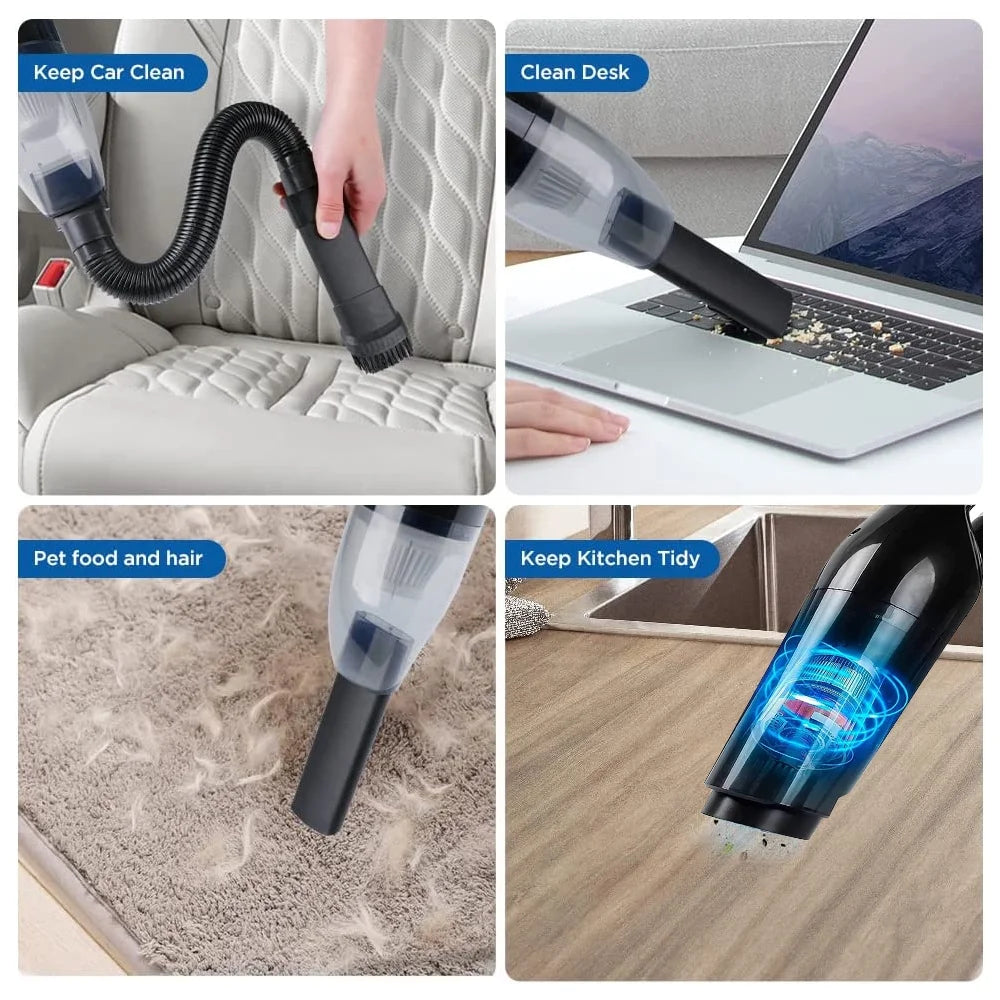 120W Cordless Handheld Car Vacuum Cleaner W99362