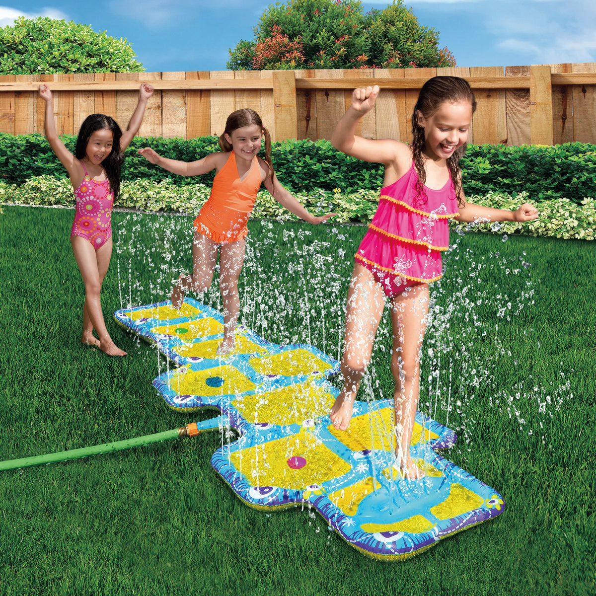 Hopscotch Sprinkler Game with No-Slip Surface K735127