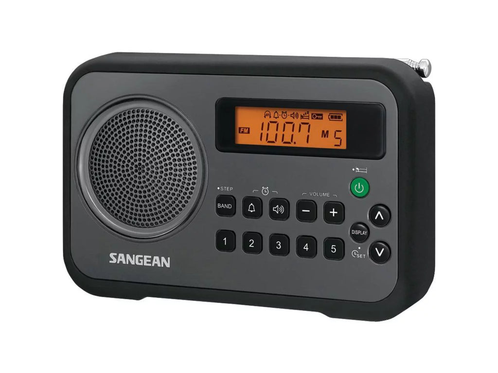 Portable AM/FM Radio Black I4396