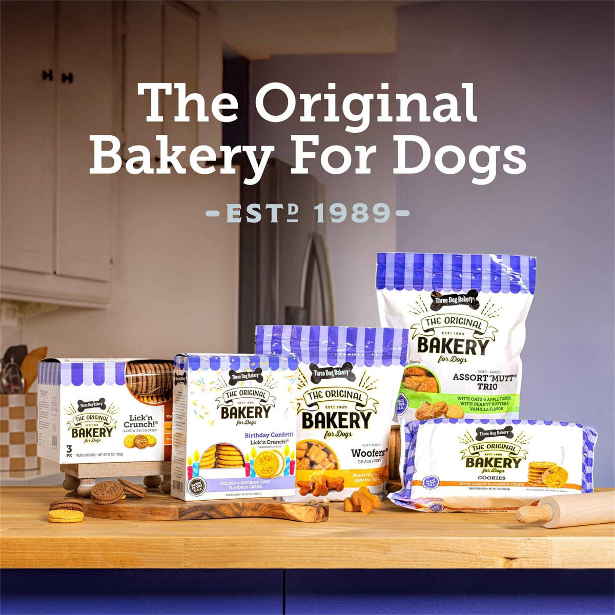Sandwich Dog Treats F863