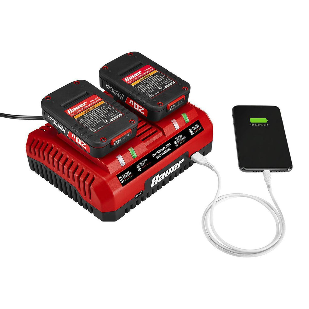 20V Dual-Port Charger X5173
