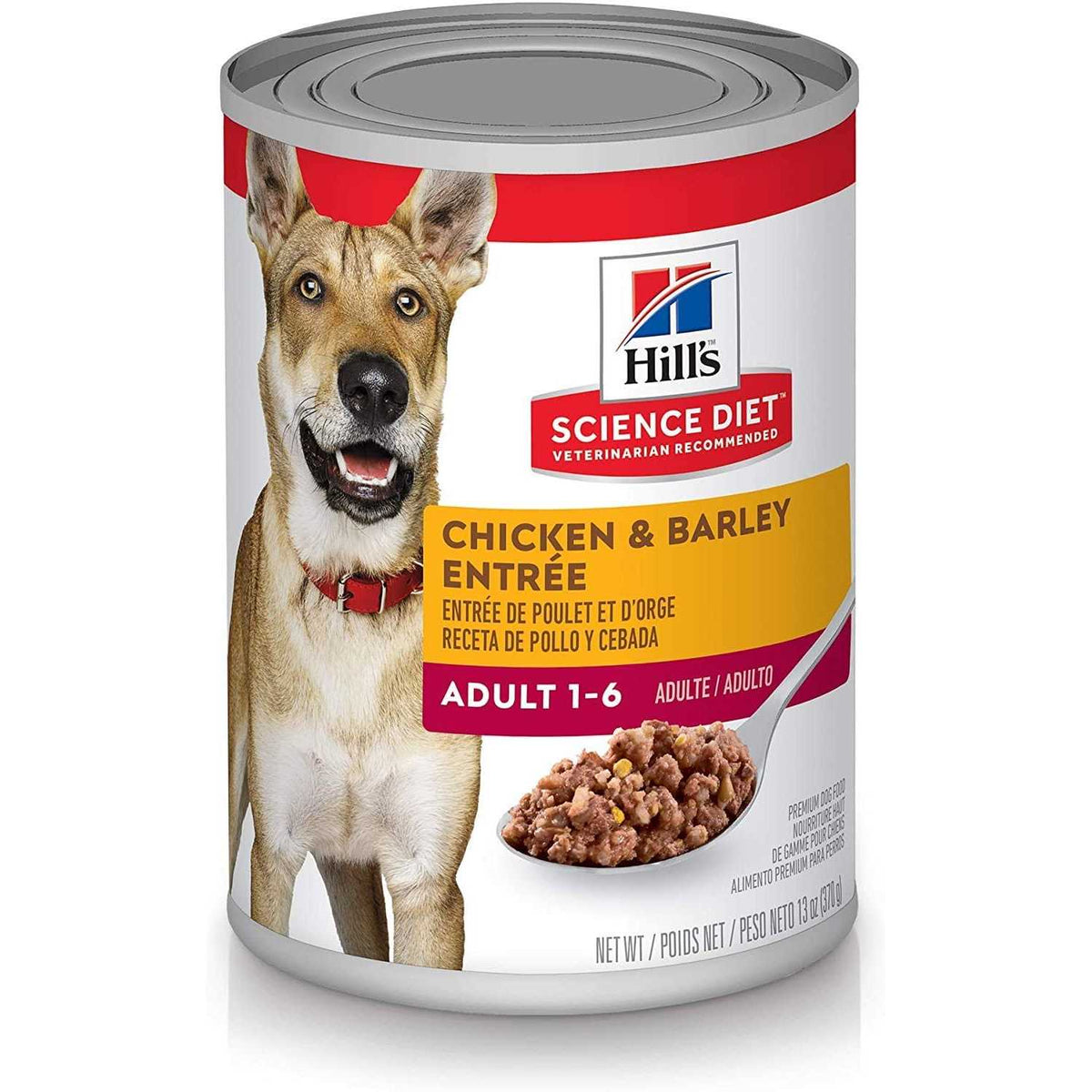 Adult Chicken & Barley Entree Dog Food F845