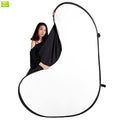 5ft x 6.5ft Double Sided Twist Pop Out Backdrop with Carrying Case W285187
