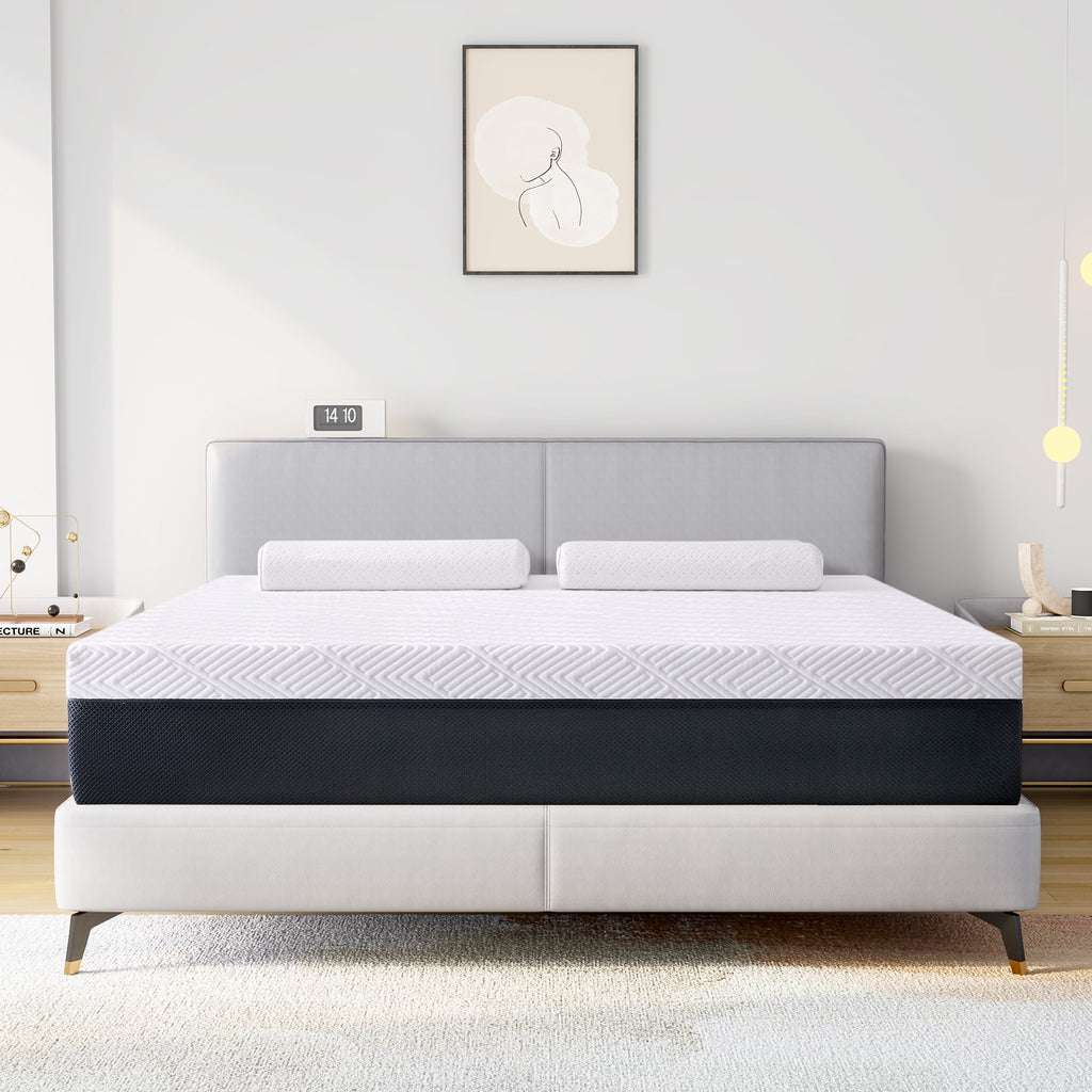 Queen 10 Cooling Gel Memory Foam Mattress T914071