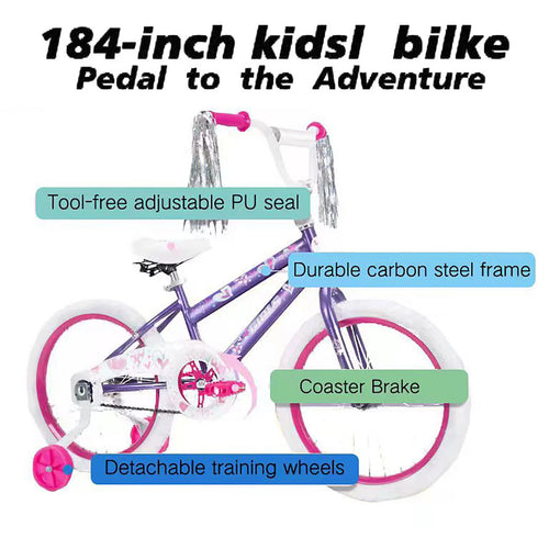 18 in. Kids Bike with Training Wheels Q153