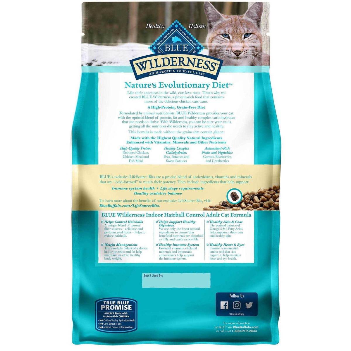 Indoor Hairball Control Cat Dry Food Z45614
