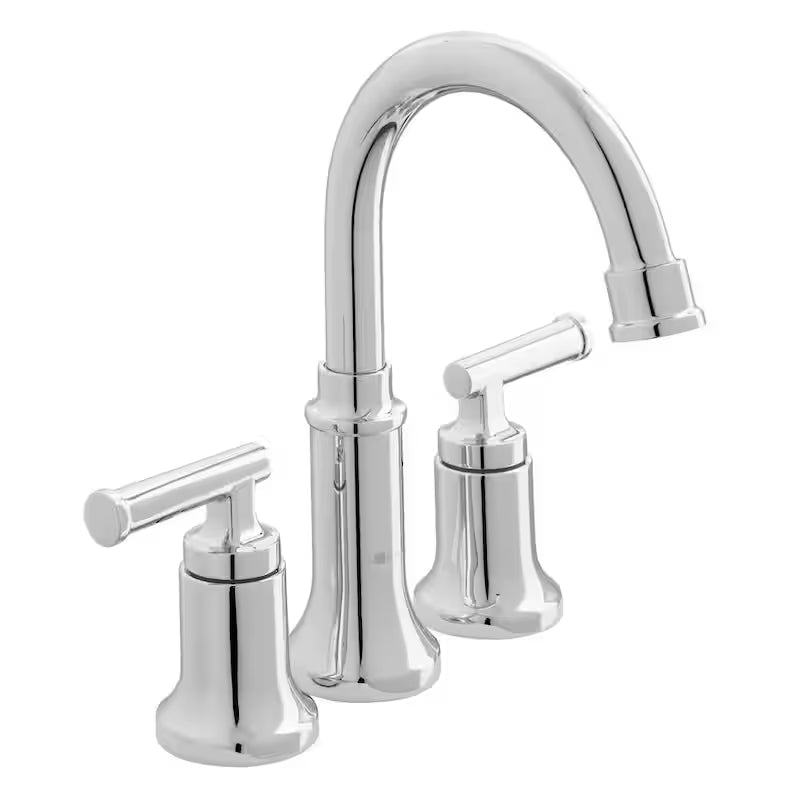 8 in. Widespread Double-Handle High-Arc Bathroom Faucet Polished Chrome F15606