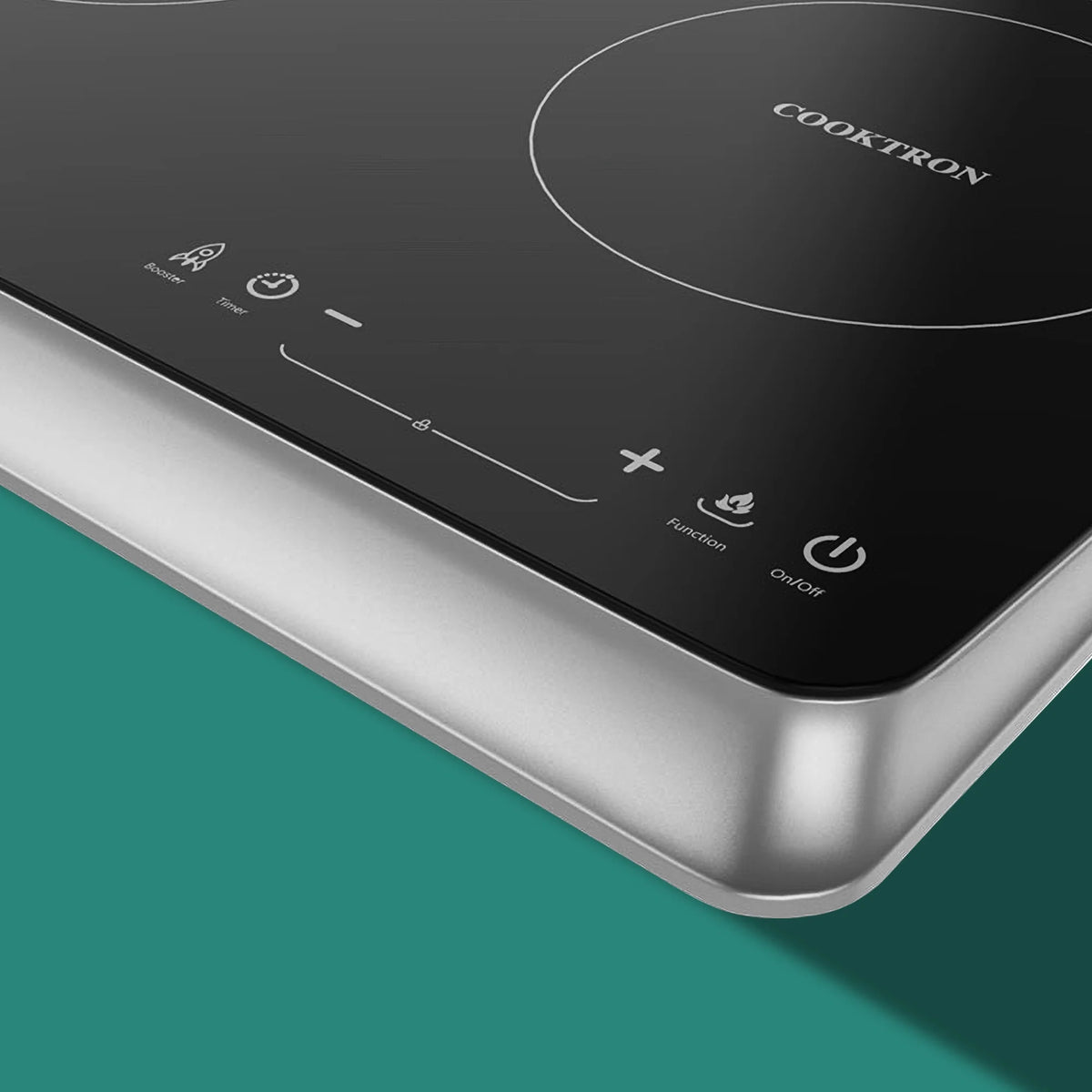 1800W Double Burner Electric Induction Cooktop Q706