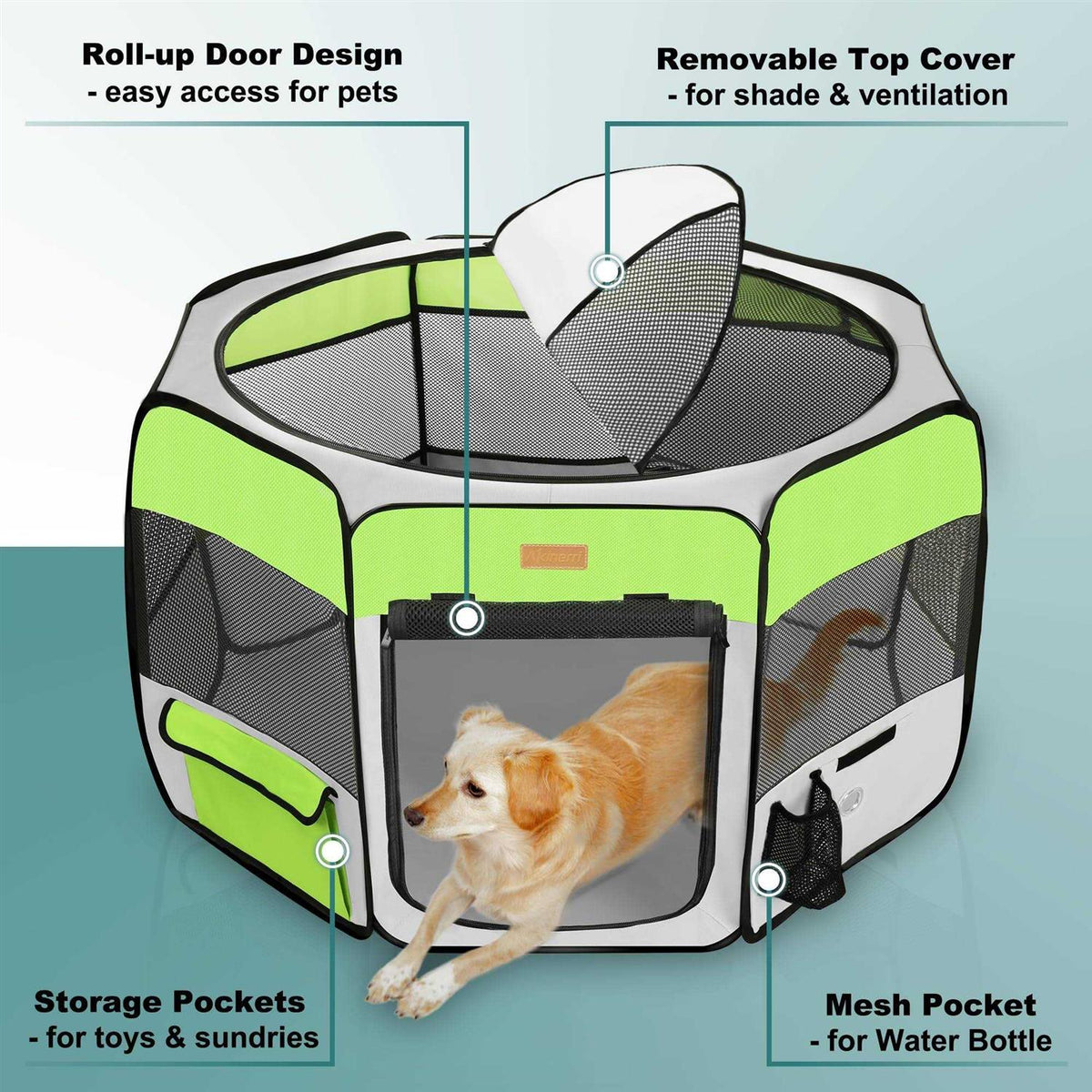 Dog Playpen Portable Pet Play Pen K722413