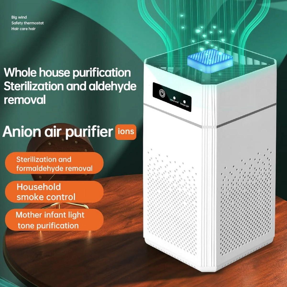 White Air Purifier for Large Room J154660