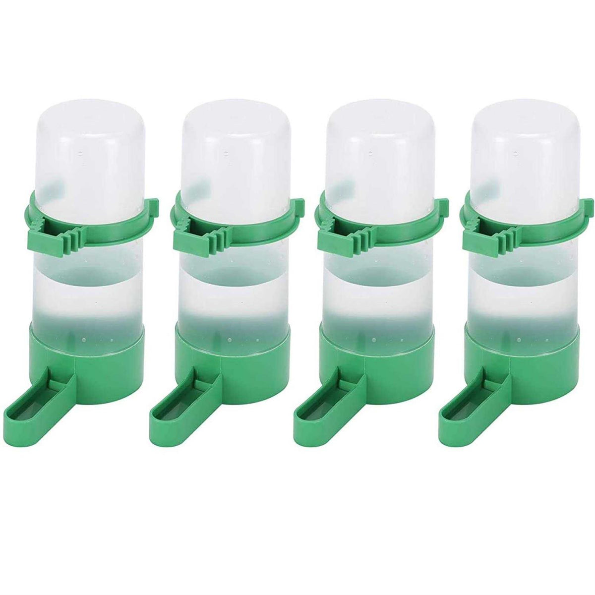 4Pcs Plastic Bird Water Feeder M19720