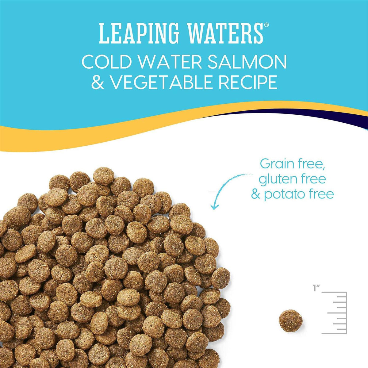 Solid Gold Leaping Waters Cold Water Salmon Dry Dog Food U17241