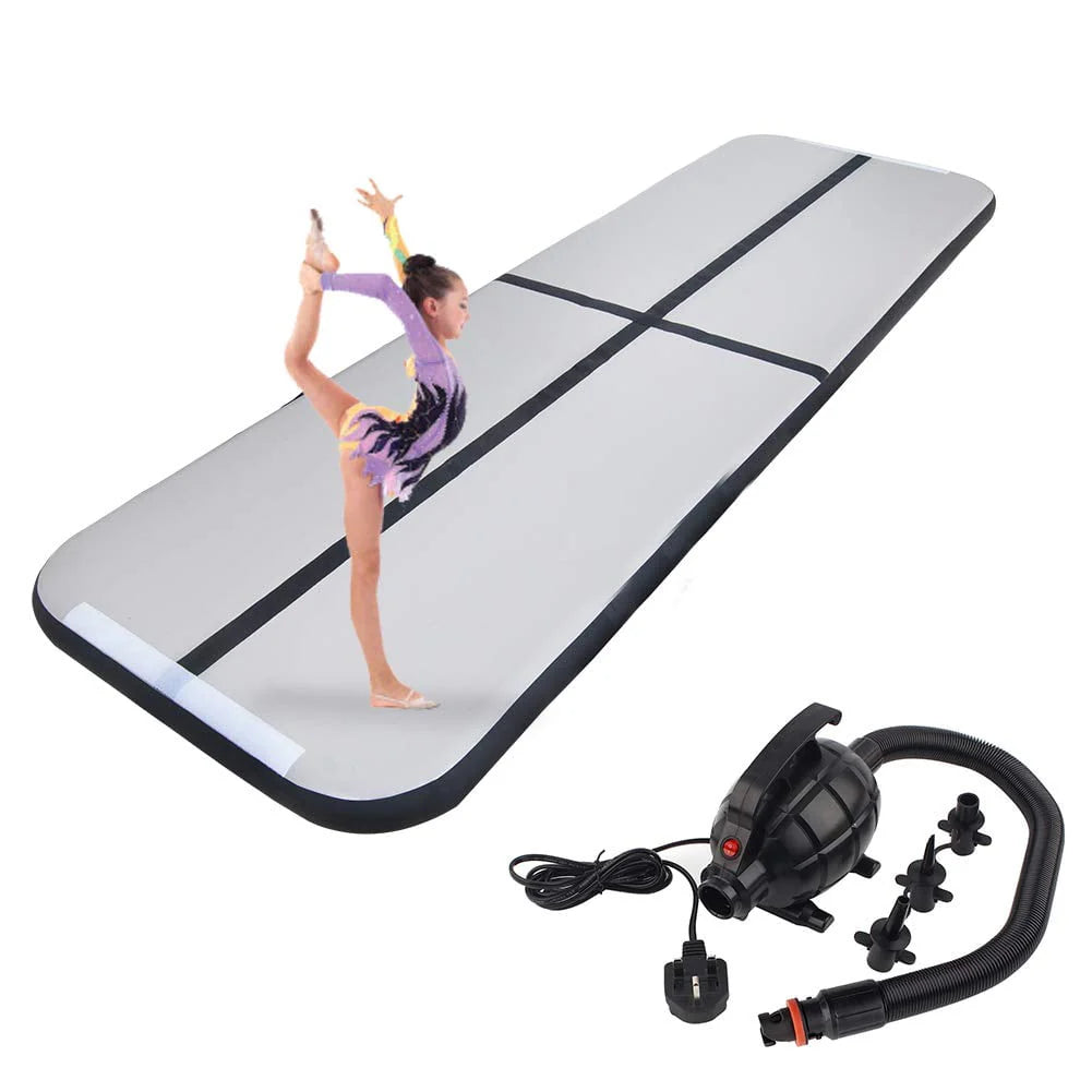 13ft Inflatable Gymnastics Tumbling Mat with Electric Air Pump I2279
